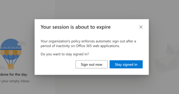 Microsoft 365: What is and how to set up “Idle session timeout”?